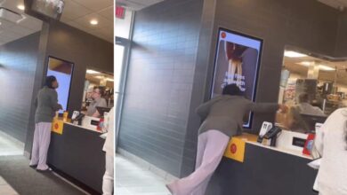 Michigan woman captured hurling piping hot coffee at McDonald’s worker in viral video wanted by police