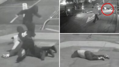 Mob of teen e-bikers brutally attack random stranger — then snap pic of him, thinking he’s dead: reports