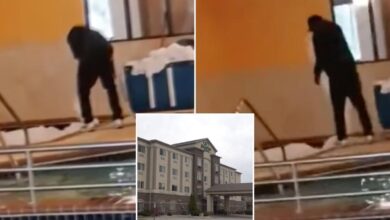 North Dakota Expressway Suites worker caught throwing bed sheets into hot tub horrifying guests