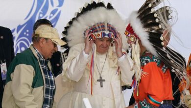 Pope returns 62 artifacts to Indigenous peoples from Canada