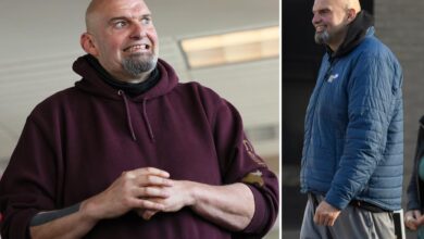 Sen. John Fetterman hospitalized in Pittsburgh after falling on his face