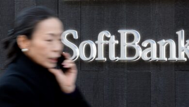 SoftBank market cap drops by about billion as Asian AI stocks slide on valuation jitters