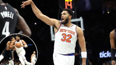 The Karl-Anthony Towns these Knicks have been waiting for finally appeared