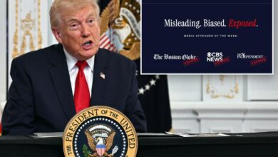 White House names and shames ‘biased’ news outlets and reporters with new website
