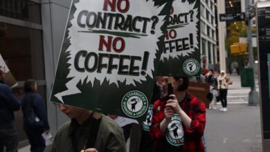 Thousands of unionized Starbucks workers to strike Thursday, demanding a contract deal