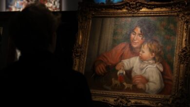 Previously unseen Renoir painting of his son sells for over million at auction