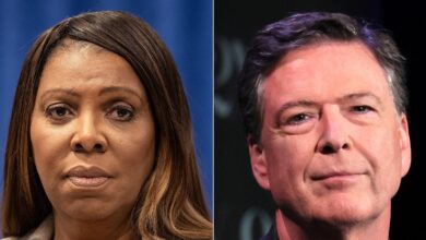 Judge tosses indictments against James Comey and Letitia James