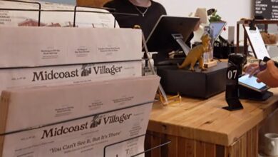 Extra! Extra! In Maine, a cafe helps subsidize a community newspaper