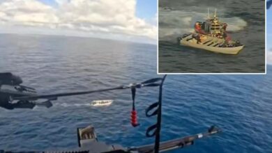 Coast Guard helicopter sniper takes out narco-boat during Operation Pacific Viper, seizes cocaine