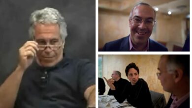 David Brooks, Sergey Brin among new faces in Epstein photo release