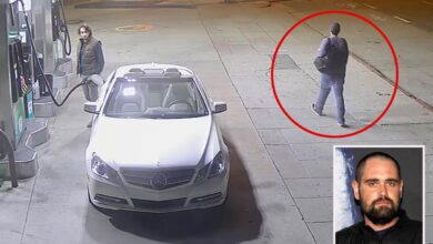 Eerie video shows Nick Reiner calmly strolling near parents’ home hours before gruesome murders