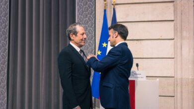 Emmanuel Macron Honors ‘Emily in Paris’ Creator Darren Star