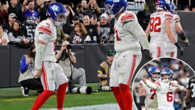 Giants, Jaxson Dart desperately needed victory — No. 1 pick be damned