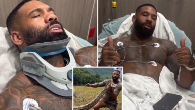 Influencer Real Tarzann seriously injured in skydiving wreck