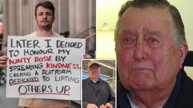 Inside influencer Sam Wiedenhofer’s viral encounter with Army veteran Ed Bambas, 88, at Michigan supermarket