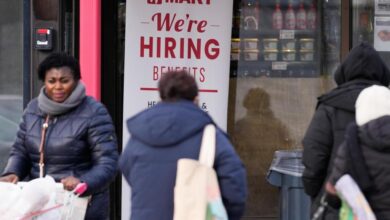 Jobless claim applications fell by 13,000 last week, layoffs remain low