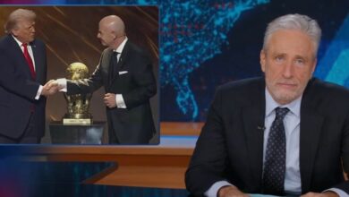 Jon Stewart Slams Trump for Accepting ‘Fictitious’ Peace Prize