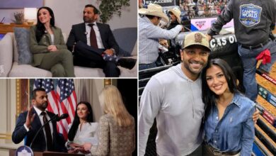 Kash Patel defends private jet use, and his girlfriend slaps down conspiracies she’s Mossad