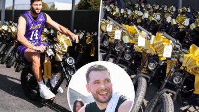 Luka Doncic gifts Lakers players, staff ,000 e-bikes