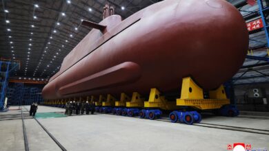 North Korea displays apparent progress in construction of nuclear-powered submarine