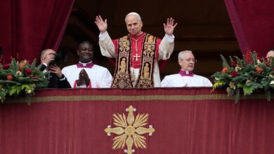 Pope Leo XIV delivers his first Christmas Day message