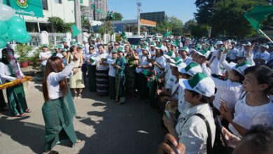 Resistance forces in Myanmar detain candidate in election, state media report