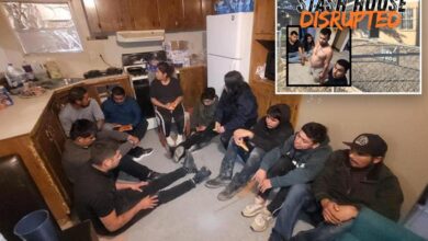 Texas border patrol arrest indivdual after exposing human smuggling with 17 illegal aliens in home