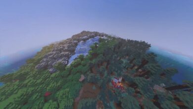 This Minecraft survival island seed offers multiple rare biomes