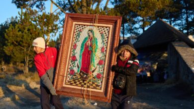 Thousands of devotees flood Mexico City for Virgin of Guadalupe pilgrimage