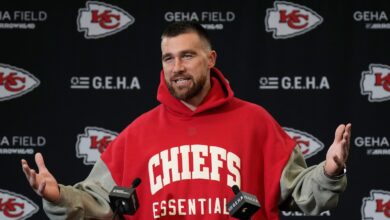 Travis Kelce’s emotional night at Arrowhead Stadium may be his last