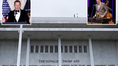 Trump-Kennedy Center filing M lawsuit against musician who pulled out of Christmas Eve concert over name change