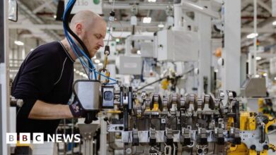 UK economy shrank unexpectedly by 0.1% in October