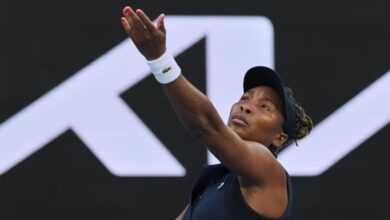 At 45, Venus Williams sets record at Australian Open but falls in the 1st round