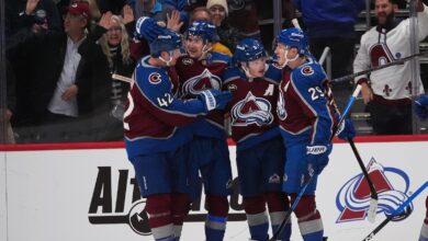 Avalanche run their home winning streak to 17 games, one away from matching franchise record