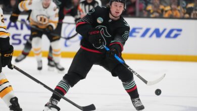 Berkly Catton scores first two NHL goals after enduring 27-game drought