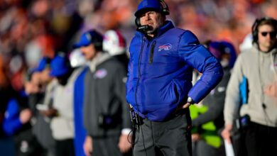 Bills HC Sean McDermott doesn’t hold back taking shots at referees over controversial Ja’Quan McMillian INT in playoff loss