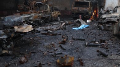 First responders enter devastated Aleppo neighborhood after days of deadly fighting
