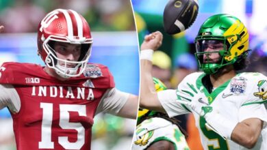 Indiana-Oregon first half was tale of two different quarterbacks