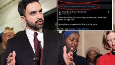 Jewish civil rights group demands answers from Mamdani after posts about antisemitism scrubbed from NYC mayor’s X account