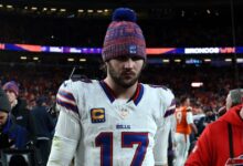Josh Allen Breaks Down in Tears After Buffalo Bills’ Playoffs Loss