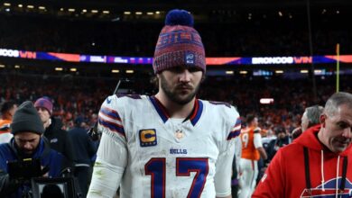 Josh Allen Breaks Down in Tears After Buffalo Bills’ Playoffs Loss