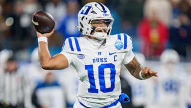 Judge grants Duke’s bid to block QB Darian Mensah’s transfer until Feb. 2 hearing in contract fight