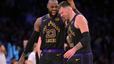 LeBron James, Luka Doncic finally put on show at same time in Lakers’ win