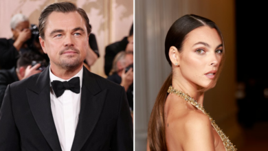 Leonardo DiCaprio Attends 2026 Golden Globes Without Vittoria Ceretti
