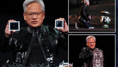 Nvidia CEO Jensen Huang calls AI titan’s latest chips ‘gigantic step up in performance’