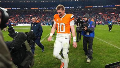 Sean Payton says Broncos QB Bo Nix has an ankle condition that made break inevitable