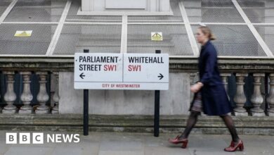 Sharp fall in government borrowing in December, figures show