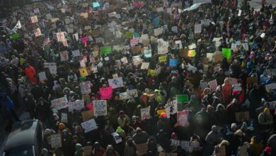 Thousands Rally Against Immigration Enforcement In Subzero Minnesota Temperatures