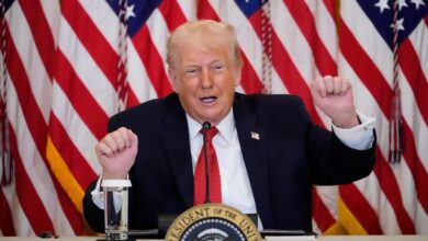 Trump says he may punish countries with tariffs if they don’t back the US controlling Greenland