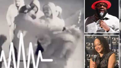 Video shows male stand-up comic punch woman in the face outside Hollywood comedy club